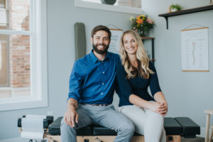 Co-Owners of Foundations Chiropractic in Zionsville, Indiana